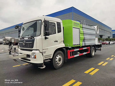 國六天錦12方抑塵車(chē)（方罐）